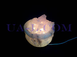 Соляна лампа Чаша кругла 6-8 кг