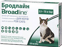 Broadline Spot On для кошек до 7,5 кг, 1 пипетка