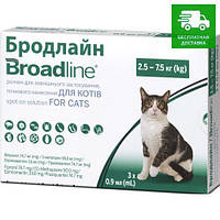 Broadline Spot On для кошек до 7,5 кг, 1 уп.