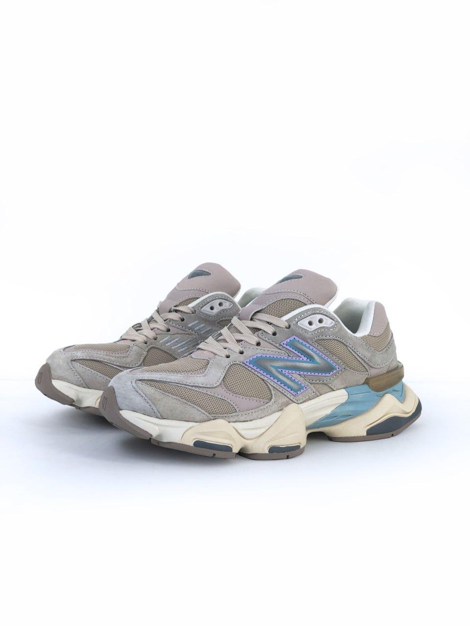 Кросівки чоловічі бежеві New Balance 9060 Beige Blue (15069)