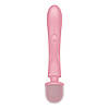 Вібратор-кролик із вібромасажером Satisfyer Triple Lover Pink, 3 мотори, фото 5