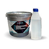 Фарба для плитки епоксидна Lava™ 4.5кг Синій greenpharm, фото 2