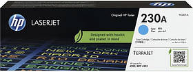 HP Картридж 230A CLJ Pro 4203/4303 Cyan (1800стор)
