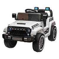 Детский электромобиль Джип Bambi M 5109 EBLR-1 Jeep, белый