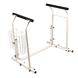 Поручні стійка на унітаз з місцем зберігання