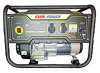 РАСПРОДАЖА Генератор бензиновый Europower EP4900DX (3,8-4KVA) (Ручной пуск) (Бак-10л) (Ножки)