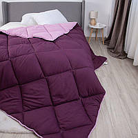 Одеяло ТЕП ALASKA (АЛЯСКА) Бордовое комбинированное двуспальное 180х205