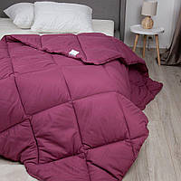 Одеяло ТЕП ALASKA (АЛЯСКА) Бордовое не комбинированное двуспальное 180х205