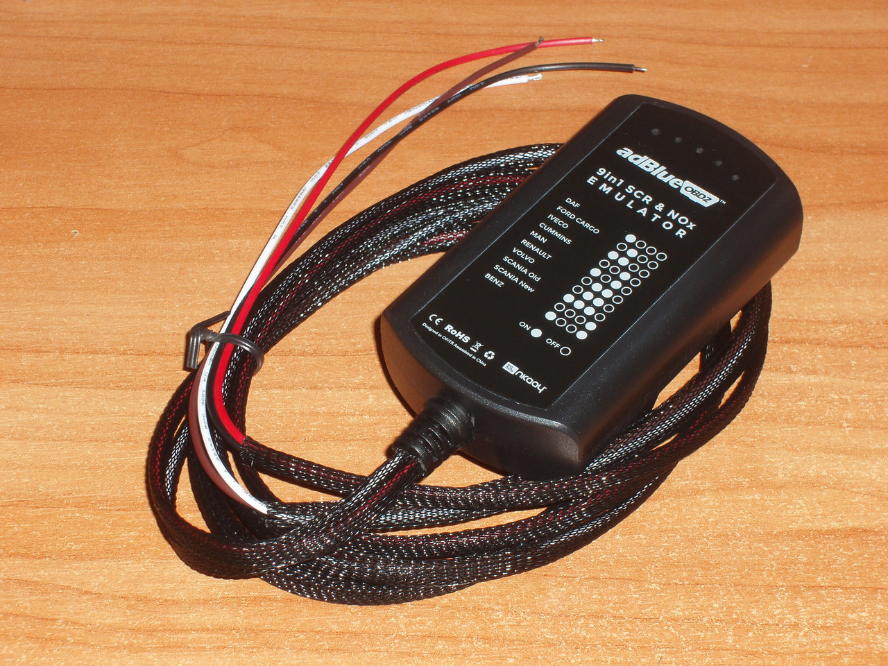 Addblue SCR Cummins емулятор вимкнення сечовини 9-в-1 Nox Sensor для вантажівок і автобусів (Cummins Ford MAN, фото 1