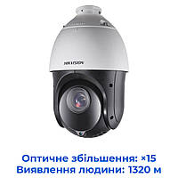 Hikvision DS-2DE4415IW-DE(T5) - 4 Мп мережева Speed Dome камера DarkFighter