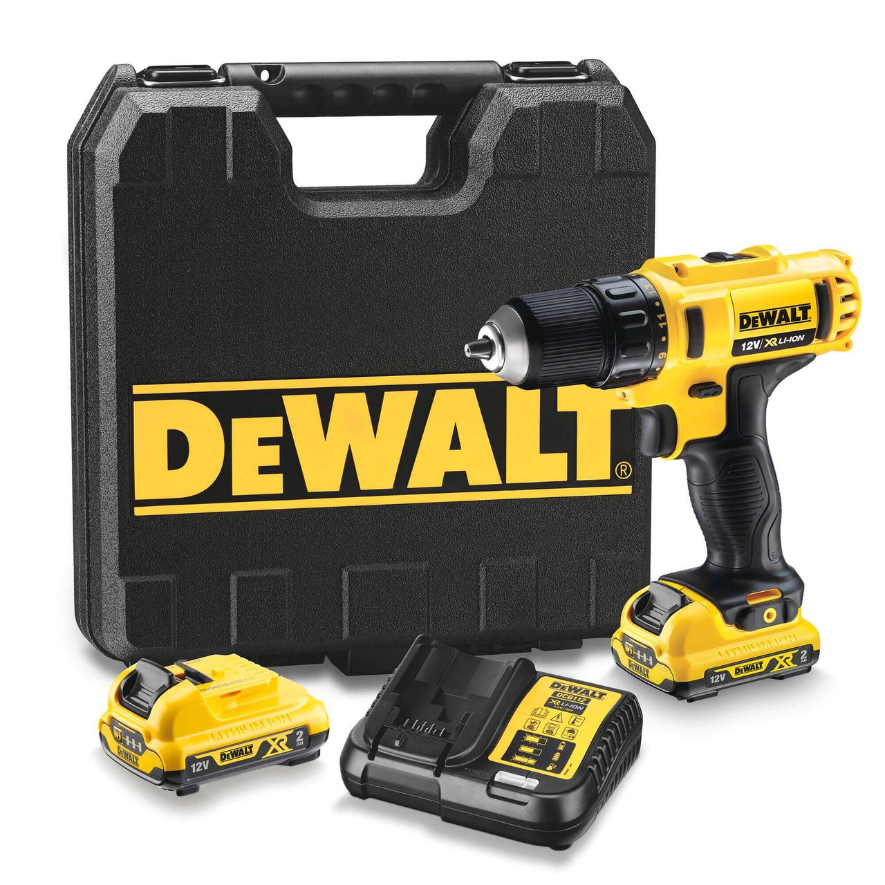 Дриль-шурупокрут акумуляторний DeWALT 18.8B (DCD710D2)