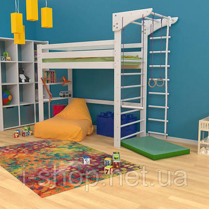 SportBaby Спортивне ліжко горище (babyson 12) 80x190см, фото 1