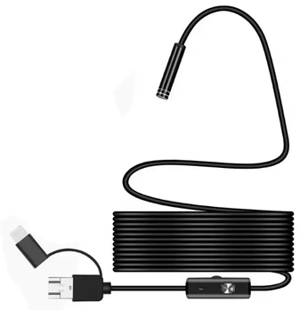 Камера Endoscope 2 м Android Micro-Usb Гнучка камера ендоскоп з підсвіткою