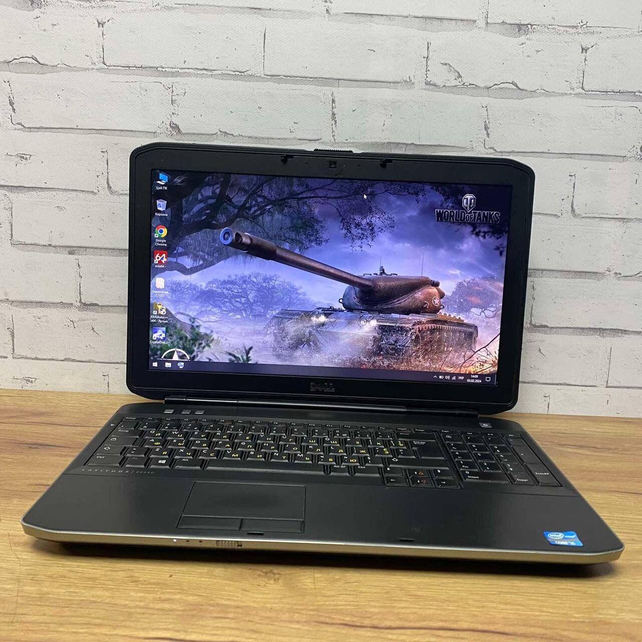 Б/в Ноутбук Dell Latitude E5530 15.6" 1366x768| Core i5-3320M| 8 GB RAM| 256 GB SSD| HD 4000