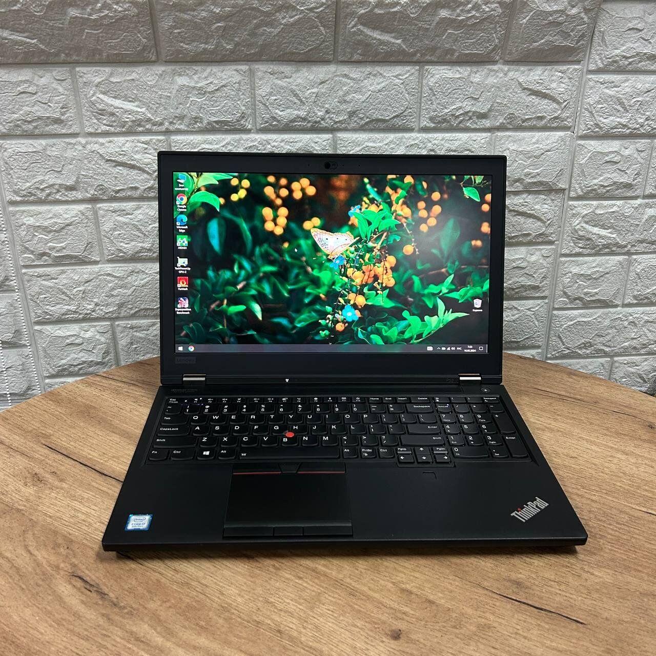 Б/в Ноутбук Б-клас Lenovo ThinkPad P53 15.6" 3840x2160| Core i7-9750H| 16 GB RAM| 512 GB SSD| Quadro T2000 4GB