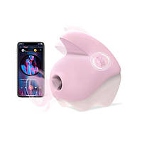 Вакуумный клиторальный смарт-стимулятор Magic Motion Unicorn Pink с вибрацией xochu.com.ua