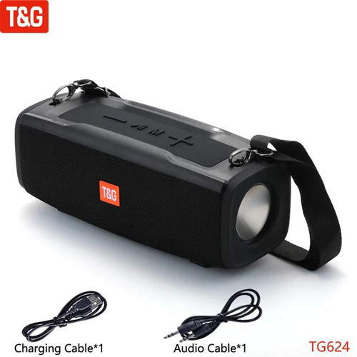 Bluetooth-колонка TG624, з функцією speakerphone, радіо, black