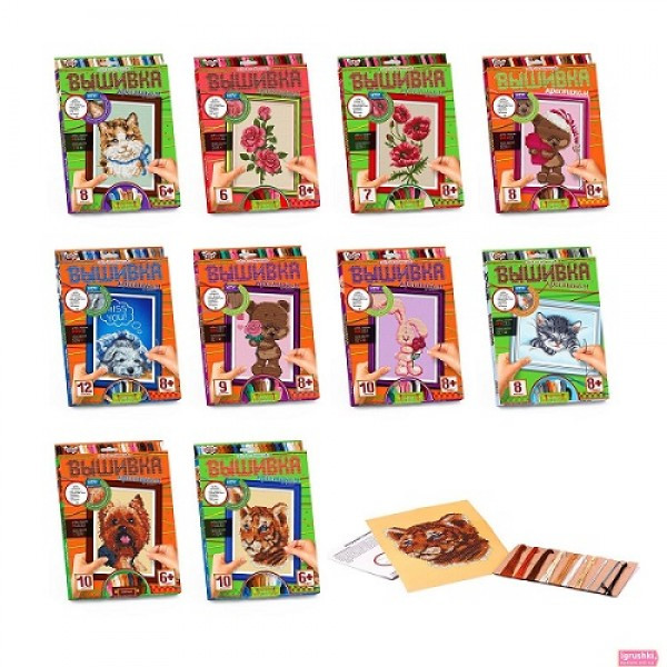 Набір Вишивка хрестикoм за номерами економ CROSS STITCH DANKO TOYS - фото 1 - id-p2116165157