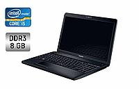 Ноутбук Toshiba Satellite C660 / 15.6" (1366x768) TN / Intel Core i5-2430M (2 (4) ядра по 2.4 - 3.0 GHz) / 8