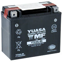 Аккумулятор мотоциклетный 18Ah 270A YUASA YTX20L-BS HARLEY-DAVIDSON , HONDA , KAWASAKI , YAMAHA , BOMBARDIER