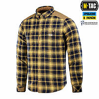 M-Tac рубашка Redneck Shirt Navy Blue/Yellow 3XL/L