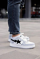 BATHING APE BAPE STA LOW GREY кроссовки и кеды высокое качество Размер 43