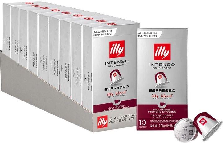 Набір кави в капсулах Nespresso ILLY Intenso 10уп