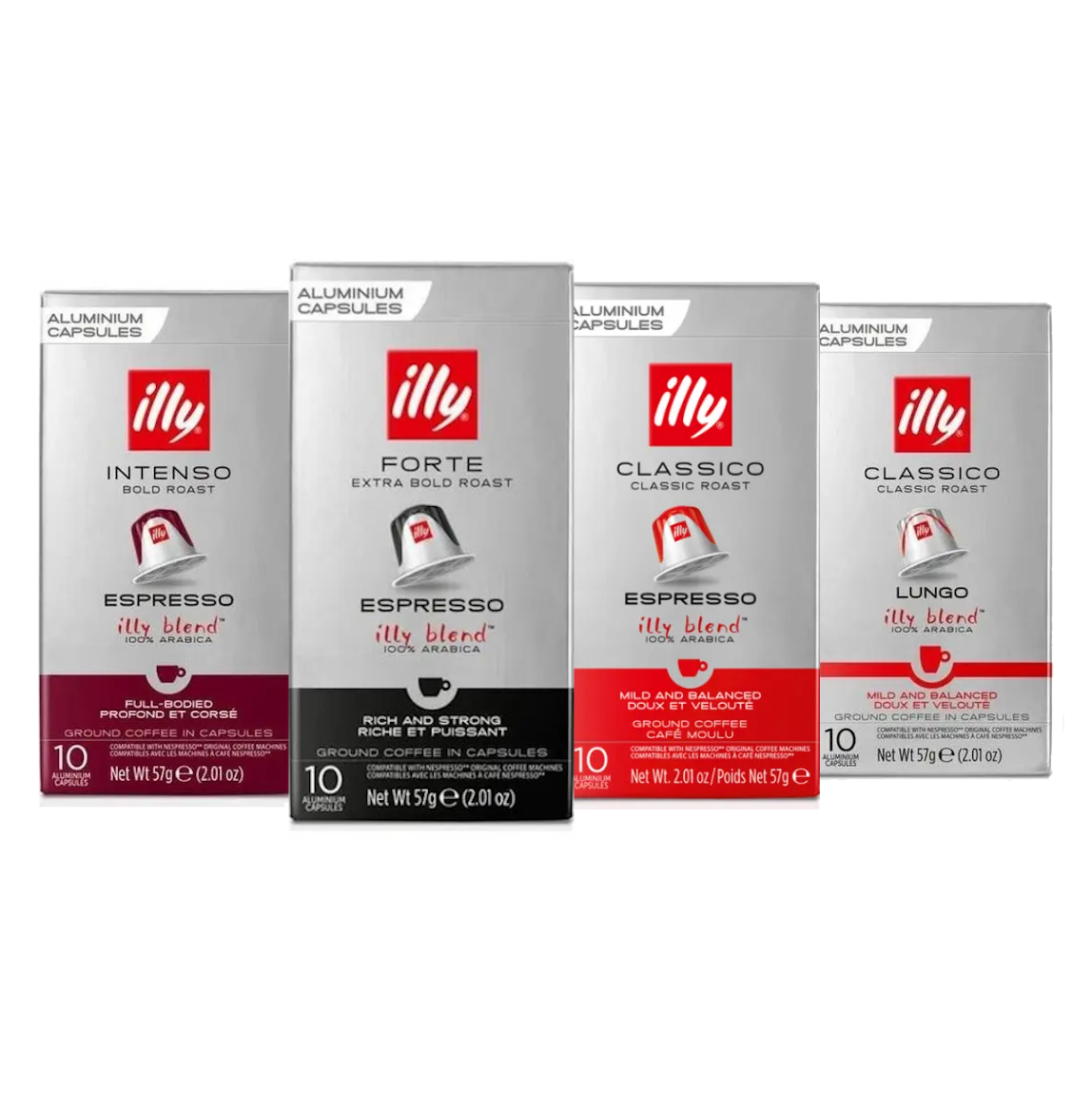 Набір кави у капсулах Nespresso Illy 40 шт