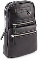 Чёрная мужская сумка рюкзак Marco Coverna MD 6636 black хорошее качество