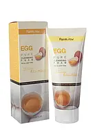 Матуюча пінка з яєчним екстрактом FARMSTAY EGG PURE CLEANSING FOAM 180мл