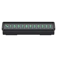 Парковочная карта Proove Proove Twins Parking Number Plate Black