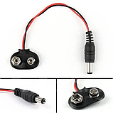 Адаптер, перехідник, разьем "Крона"(мама) - 5,5/2,1 мм (тато) сумісний з ARDUINO UNO 2560 DUE, фото 2