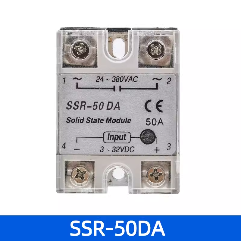 Твердотільне реле Fotek SSR-50DA 50А DC-AC