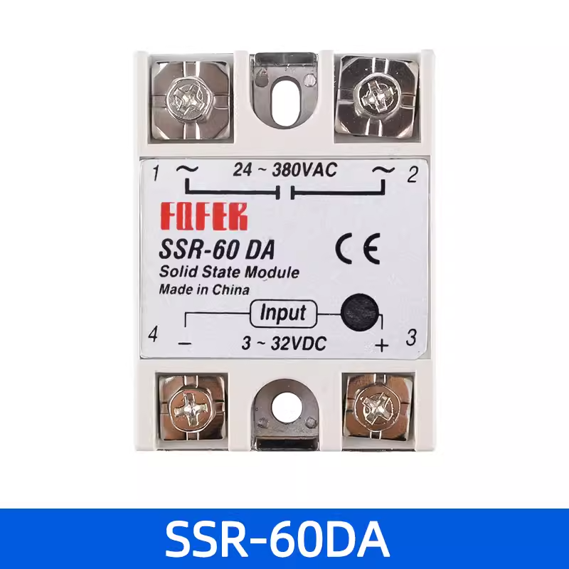 Твердотільне реле Fotek SSR-60DA 60А DC-AC