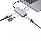 USB-хаб Proove Iron Link 6 in 1 Silver, фото 4