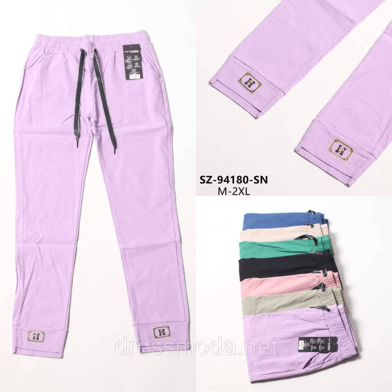 Жіночі стрейчеві котонові брюки М-2XL