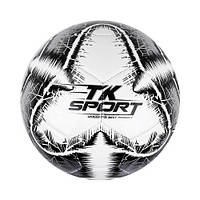 Мяч футбольный "TK Sport" №5, белый (TPE) [tsi204617-ТCІ]