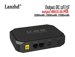 Джерело безперебійного живлення (UPS) IN AC 220V / OUT DC POE 48V/5V/12V