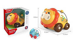 Машинка-брязкальце НЕ 8057 (96/2) левеня, в коробці