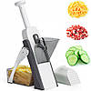 Мультислайсер для овочів Brava Spring Slicer / Ручна овочерізка слайсер для овочів / Терка, фото 4