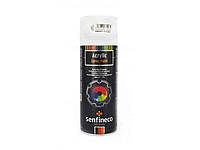 Акрилова фарба-спрей SENFINECO біла матова 0,45л Acrylic Spray Paint