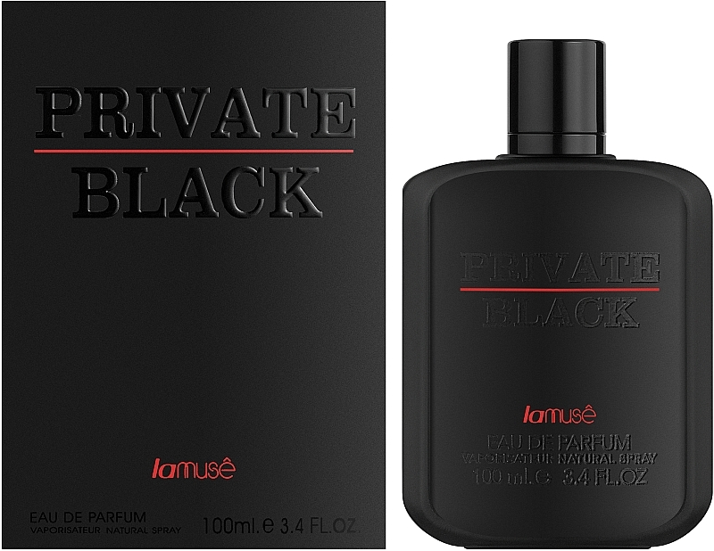 Парфумована вода La Muse Private Black для чоловіків — edp 100 ml