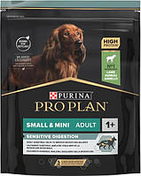 Сухой корм Purina Pro Plan Sensitive Digestion для мелких собак с чувствительным пищеварением с ягненком 700 г