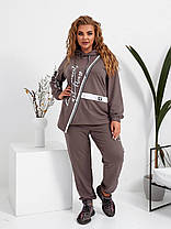 Спортивний костюм жіночий БАТАЛ, фото 5