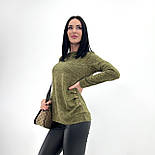 Жіноча кофта з ґудзиками "Vesta" Батал, фото 6