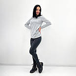 Жіноча кофта з ґудзиками "Vesta" Батал, фото 4