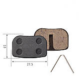 Гальмівні колодки велосипедні disk Rogtyo Aons/Ans-04 Boli/BL-104, фото 2