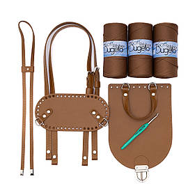 Подарунковий набір рюкзака АМОРЕ, колір Карамельний