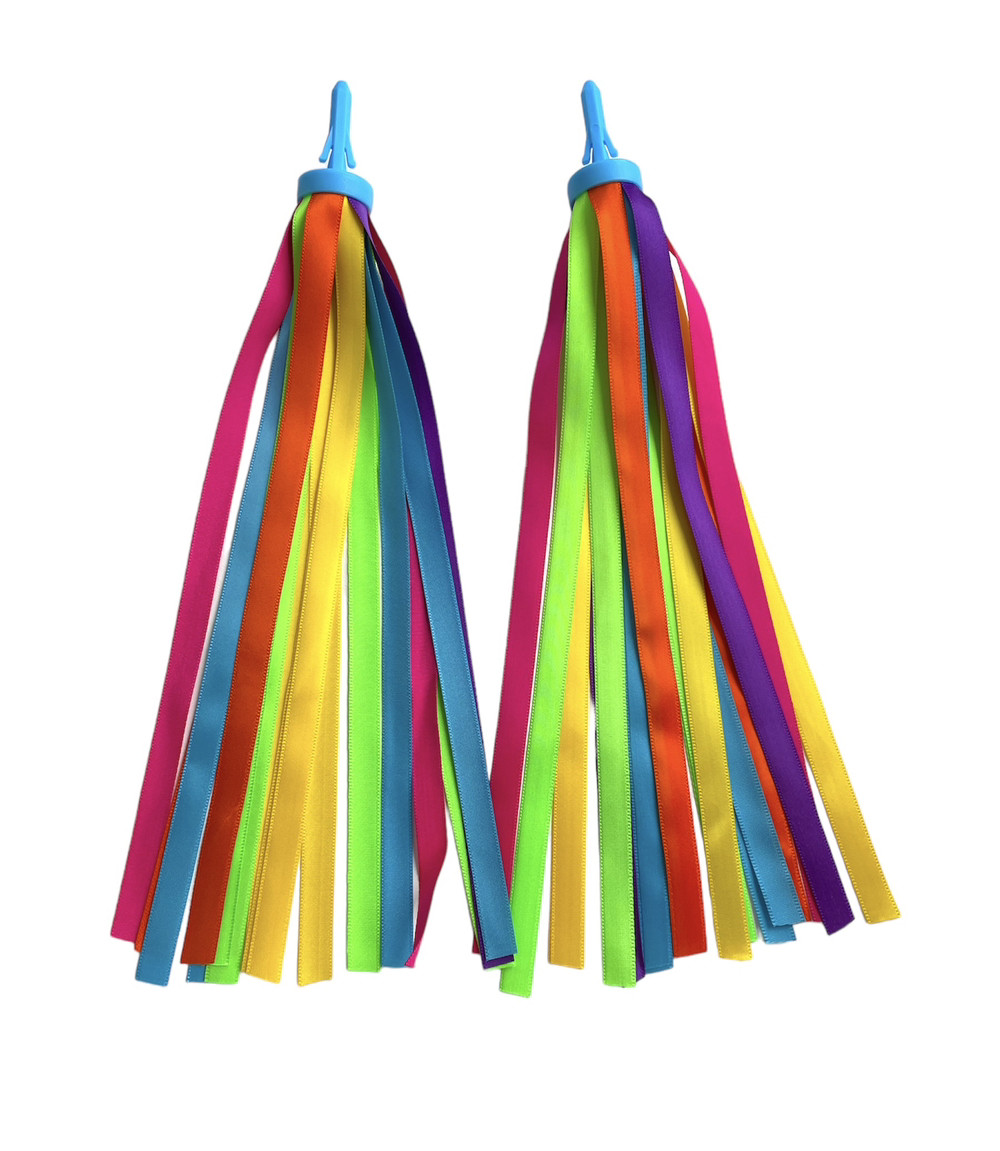Стрічки на самокат велосипед дитячі Ribbons 25 см Арт3703г