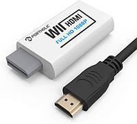 Конвертер PORTHOLIC Wii в HDMI 1080P для адаптера Full HD Nintendo Wii белый